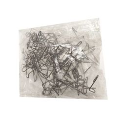 Clip-Cap clipe lateral antiderrapante (Saco 50 unidades) adequado para lâminas de alumínio planas de 45 mm e curvas de 45 e 43 mm.