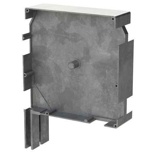 Testeros ALU 165 mm (90º) CENTRAL / Cajon ALU