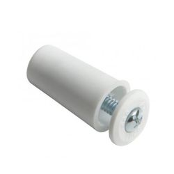 Batente de plástico 40 mm. com parafuso e arruela