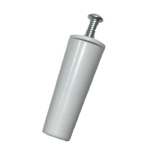Tope plástico 60 mm. con tornillo y arandela