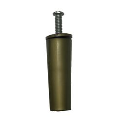 Tope plástico 60 mm. con tornillo y arandela