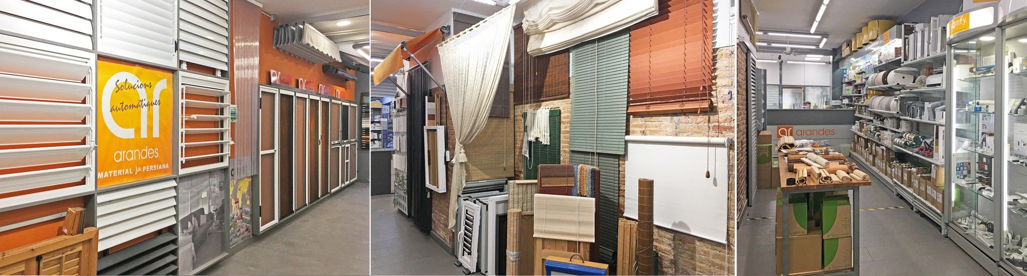 Avec plus de 60 ans d'expérience dans le secteur, Arandes est une entreprise qui se consacre à la fabrication et à la distribution d'une vaste gamme de produits liés au monde des stores et de leurs dérivés.